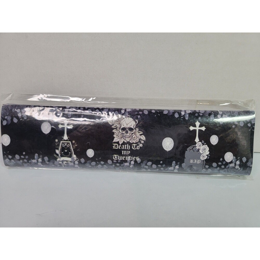 Goth Party Bundle RIP Twenties Cups Napkins Tumbler Wraps Death To My 20s - Picture 11 of 14